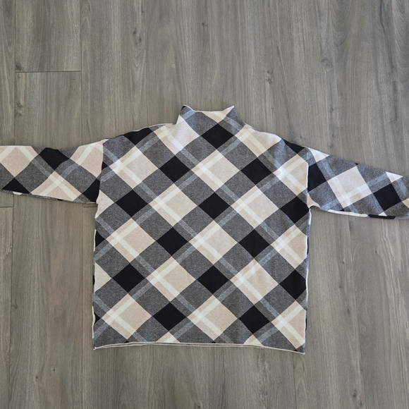 Racheal Zoe Plaid Pullover Sweater Womens  Size XL - Picture 15 of 16